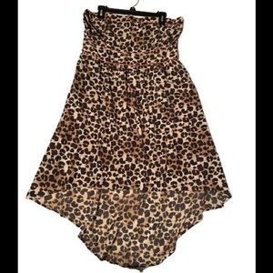 Cheetah Hi low Dress